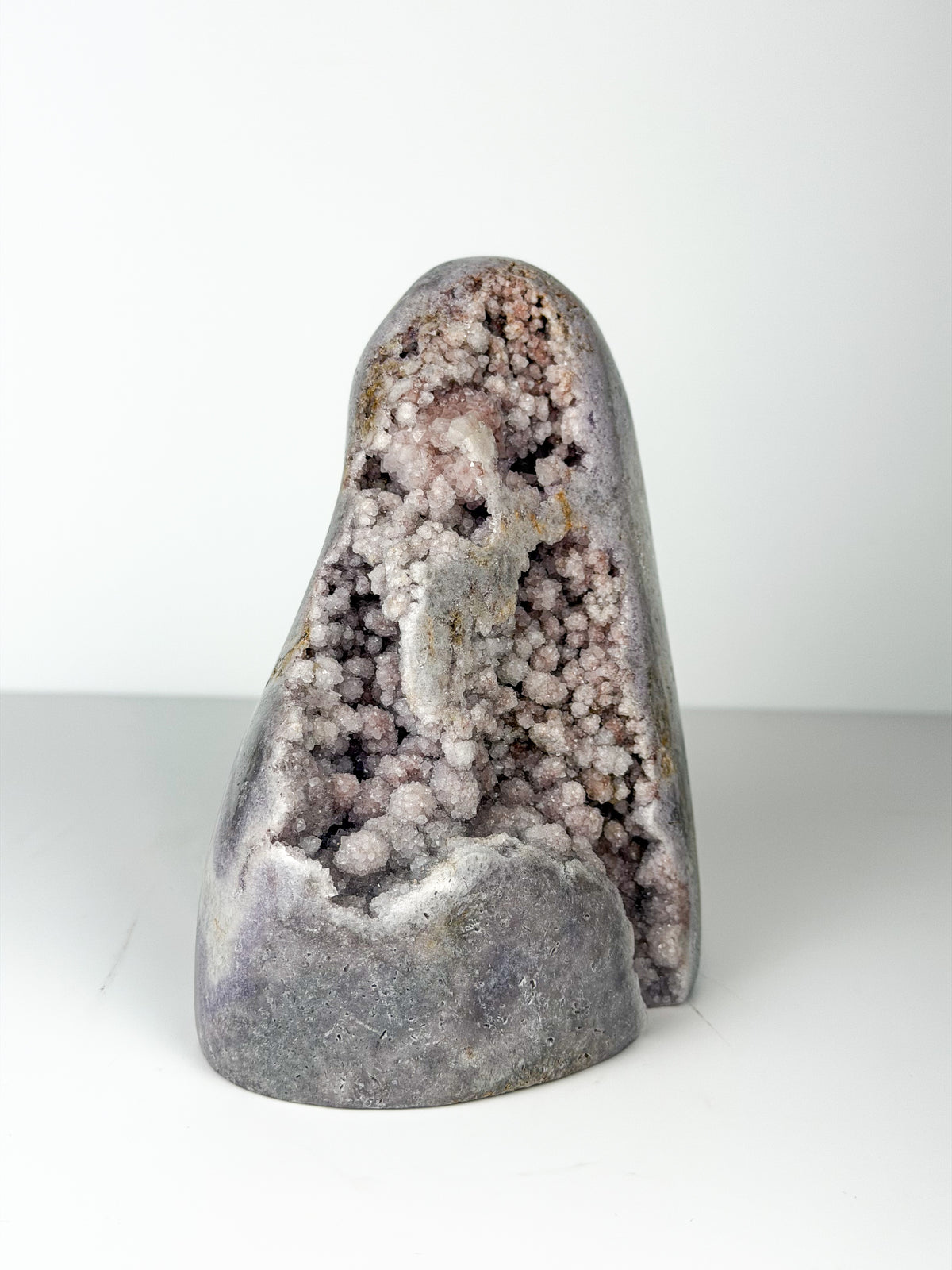 Roze amethist cut base