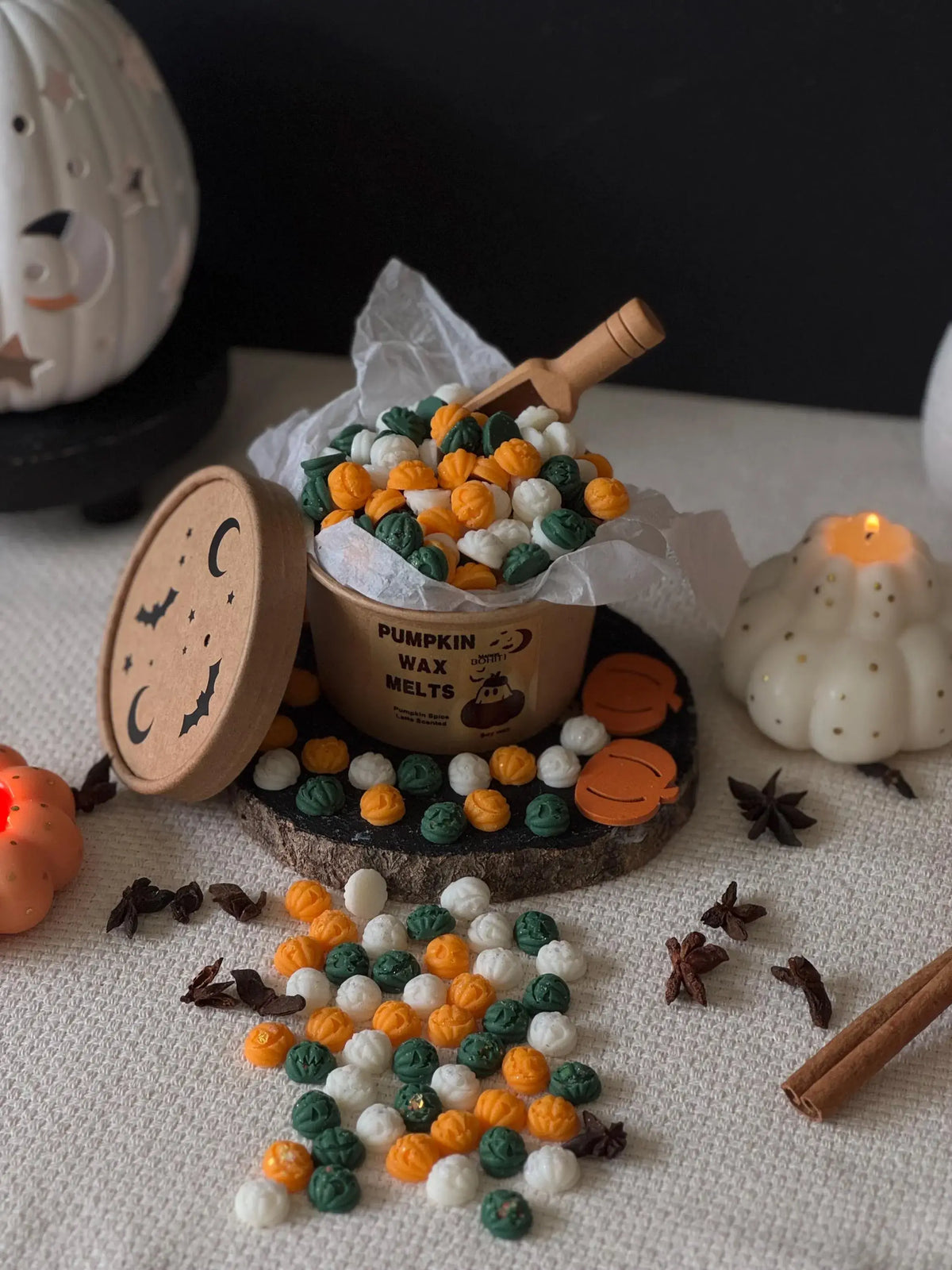 Spooky Pumpkin – Amber Wax Melts | 130 g