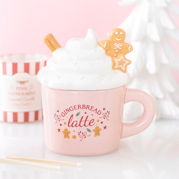 Pink Gingerbread Latte – Wax Brander