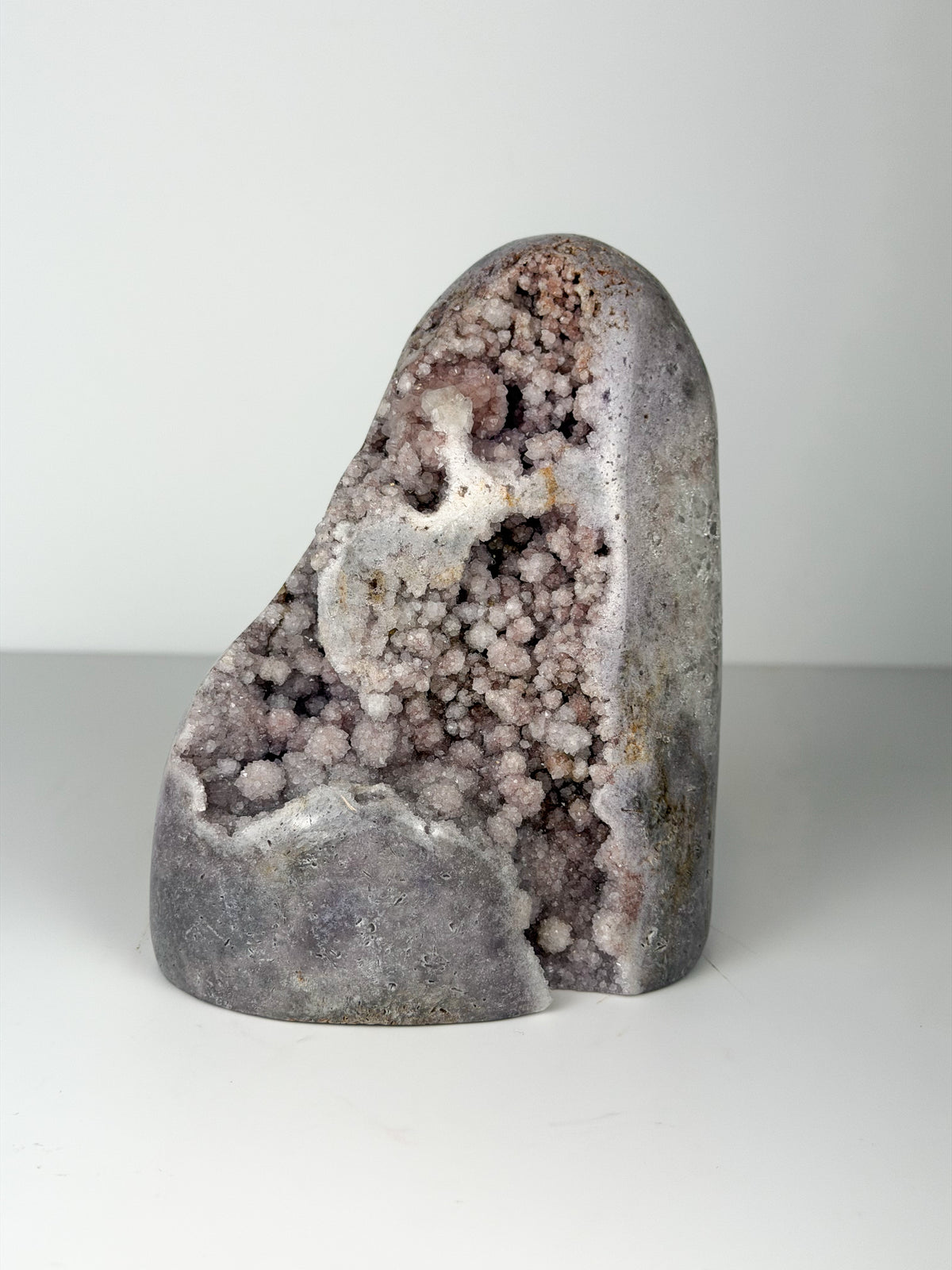 Roze amethist cut base
