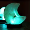 Zoutsteenlamp - maan