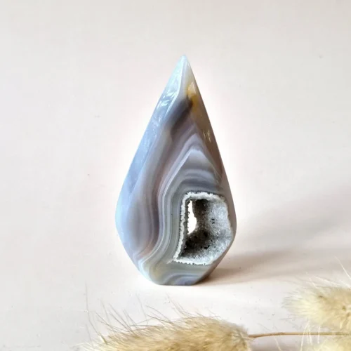 Druzy agaat - Flame #19