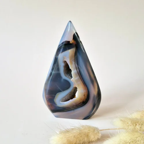 Druzy agaat - Flame #3
