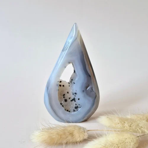 Druzy agaat - Flame #6