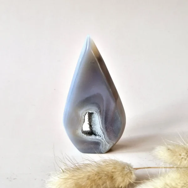 Druzy agaat - Flame #19