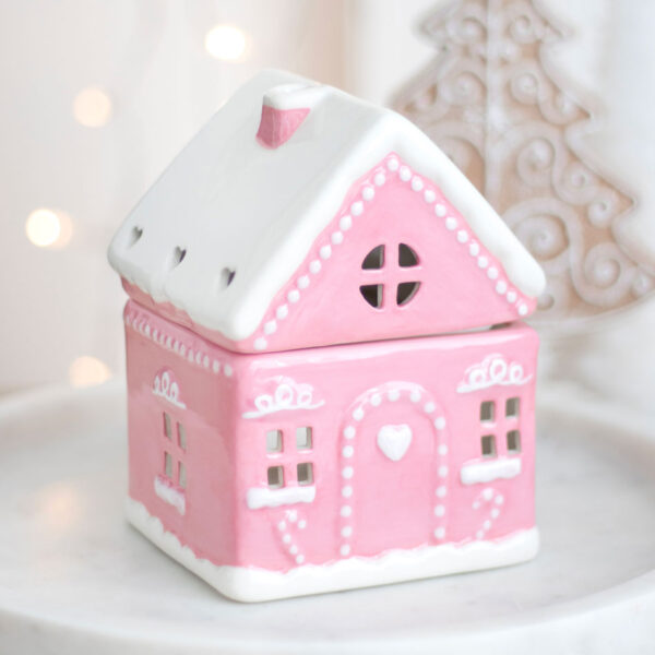 Wax brander - Pink gingerbread house