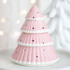 Wax brander - Roze kerstboom