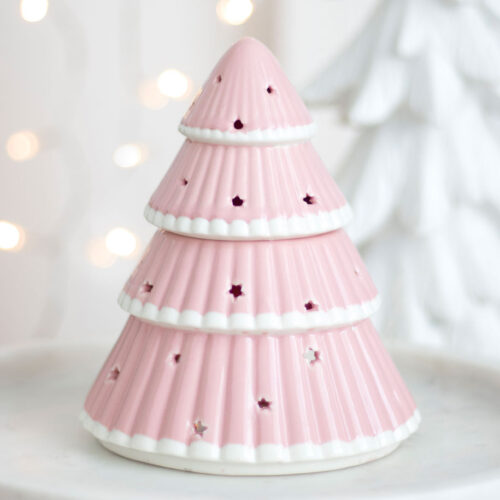 Wax brander - Roze kerstboom